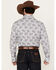 Image #4 - Rock & Roll Denim Men's Paisley Print Long Sleeve Button-Down Stretch Western Shirt, White, hi-res