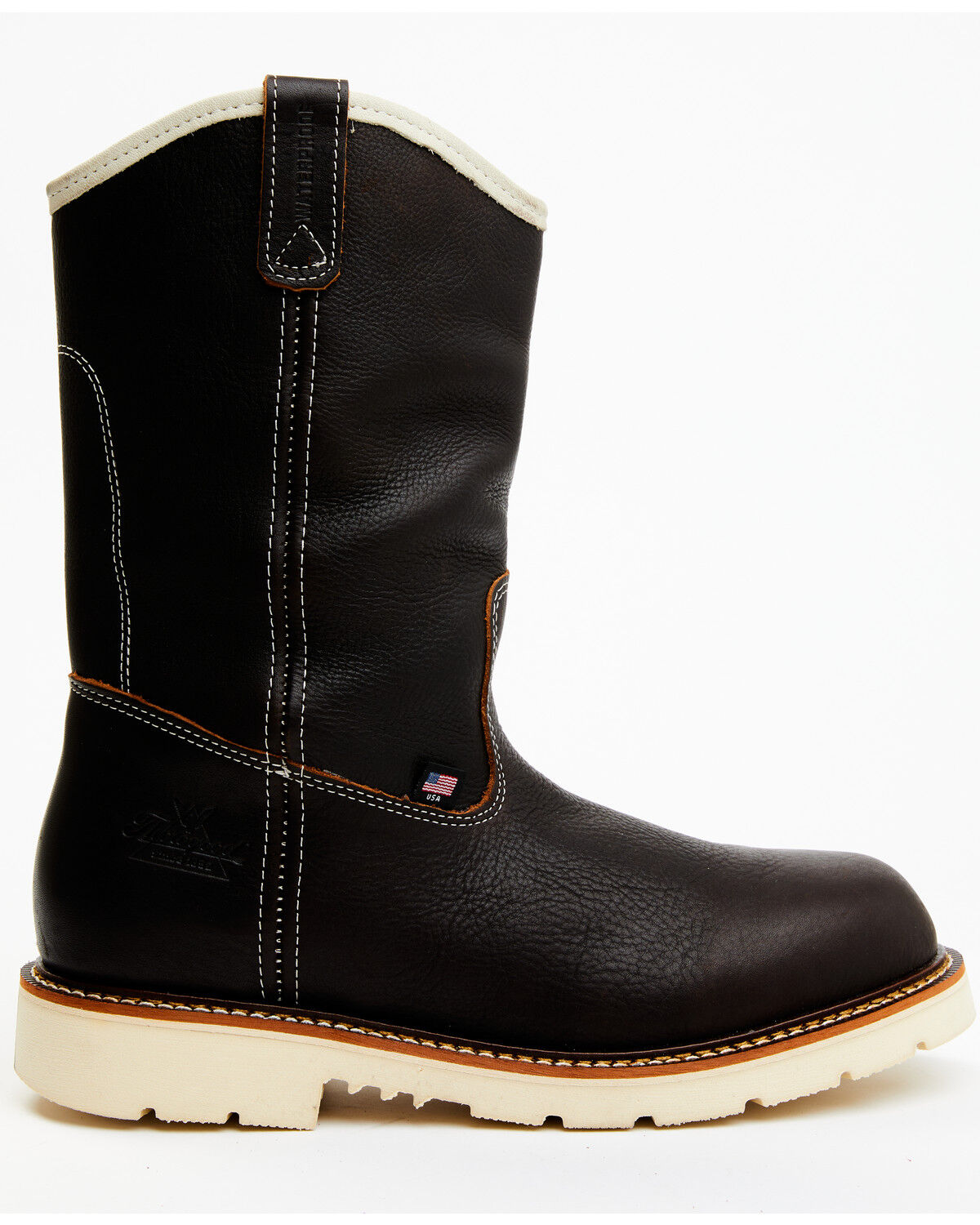 Image #2 - Thorogood Men's Boot Barn Exclusive Welly Waterproof Pull-On Boot - Soft Toe, Brown, hi-res