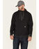 Image #1 - Ariat Men's Charcoal Rebar Workman 1/4 Zip Front Work Hooded Pullover, Charcoal, hi-res