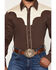 Image #3 - Cody James Black 1978&reg; Men's Winnett Solid Piped Long Sleeve Snap Western Shirt, Brown, hi-res