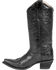 Circle G Women's Cross Embroidered Western Boots - Snip Toe, Black, hi-res