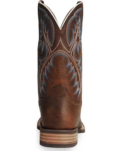 Image #7 - Ariat Men's Quickdraw Performance Western Boots - Broad Square Toe, Brown, hi-res