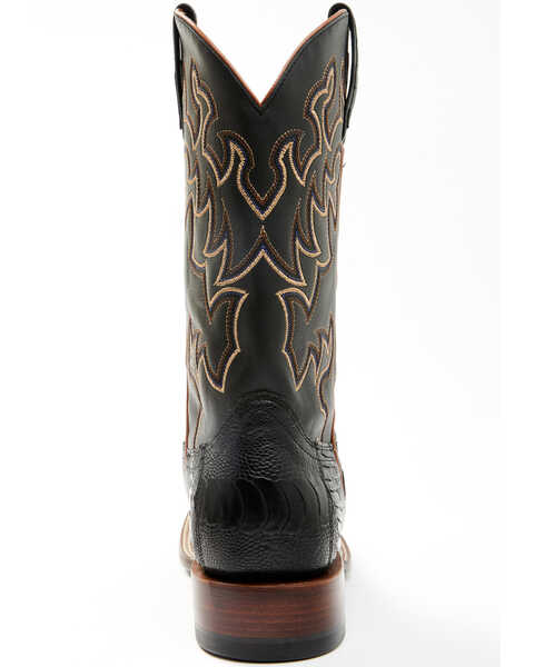 Image #5 - Cody James Men's Exotic Ostrich Leg Western Boots - Broad Square Toe, Black, hi-res