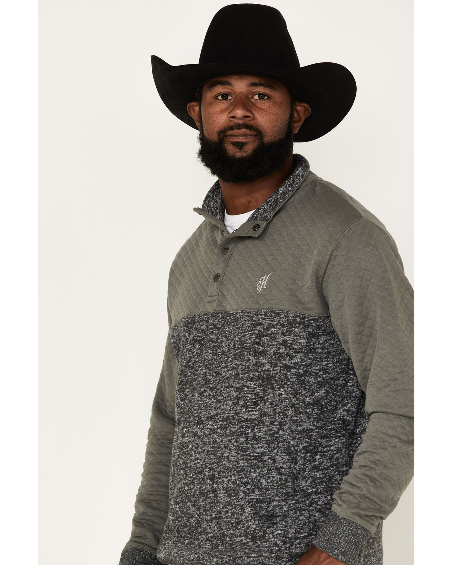 Hooey Men s Stevie 1 4 Snap Pullover Sheplers