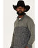 Hooey Men's Stevie 1/4 Snap Pullover, Charcoal, hi-res