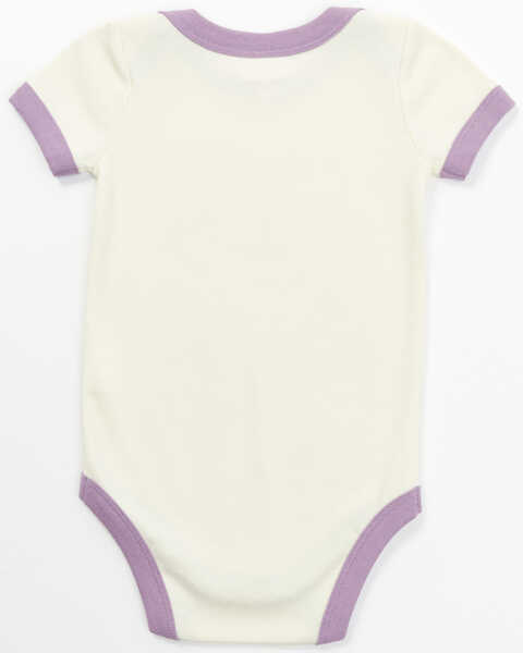 Image #4 - Shyanne Infant Girls' Printed Skirtall Set - 2 Piece, Purple, hi-res