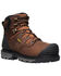 Image #1 - Keen Men's 6" Camden Waterproof Work Boots - Carbon Fiber Toe, Brown, hi-res