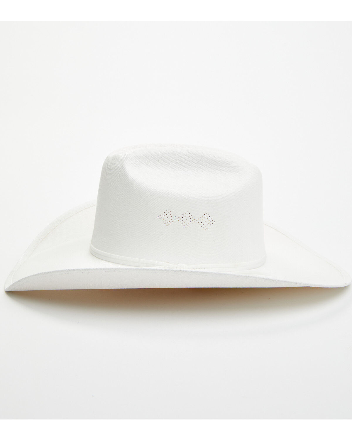 Image #3 - Cody James Toddler's Cowpoke Straw Cowboy Hat, White, hi-res