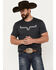 Image #1 - Kimes Ranch Men's Outlier Short Sleeve Graphic T-Shirt, Charcoal, hi-res