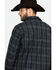 Image #5 - Outback Trading Co. Men's Black Clyde Big Flannel Shirt, Black, hi-res