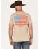 Image #4 - Howitzer Drink Free Patriotic Graphic T-Shirt, Tan, hi-res