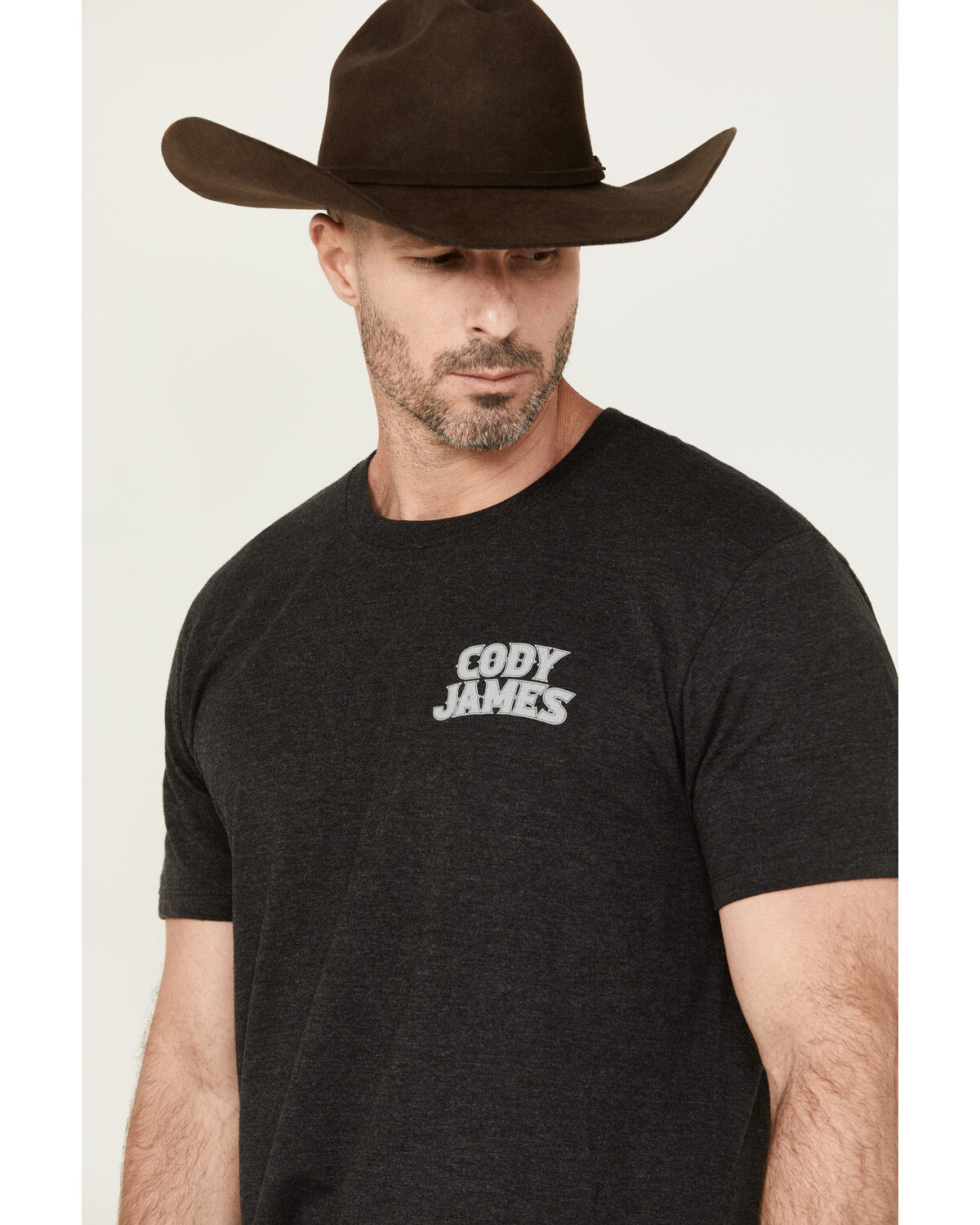 Image #4 - Cody James Men's Ace Skull Short Sleeve Graphic T-Shirt, Black, hi-res
