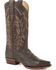 Image #1 - Stetson Women's Dark Brown Casey Leather Boots - Snip Toe, Brown, hi-res