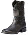 Image #1 - Ariat Men's Camo Sport Patriot Western Performance Boots - Broad Square Toe, Black, hi-res