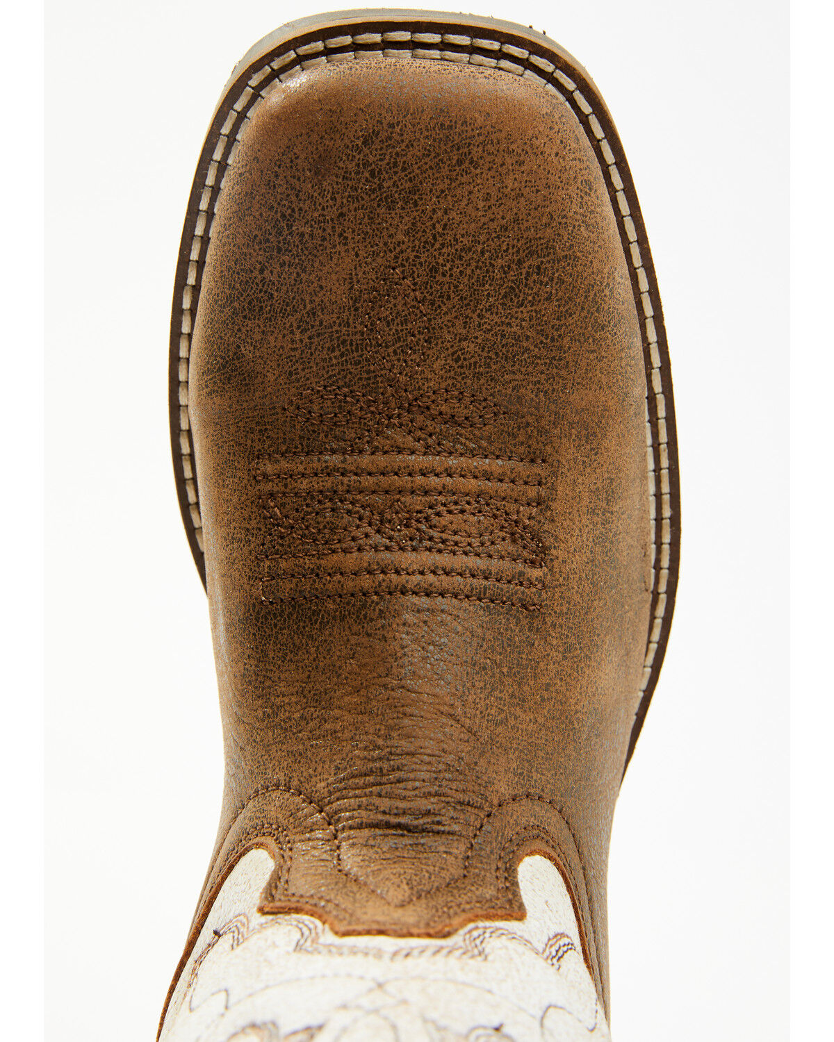 Image #6 - Cody James Boys' Luke Western Boots - Broad Square Toe, Brown, hi-res