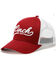 Image #1 - Cinch Men's Embroidered Logo Ball Cap, Burgundy, hi-res