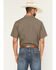 Image #4 - Gibson Trading Co Men's Evolve Floral Striped Short Sleeve Snap Western Shirt - Big, Navy, hi-res