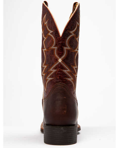 Image #5 - RANK 45 Men's Barley Western Performance Boots - Square Toe, , hi-res
