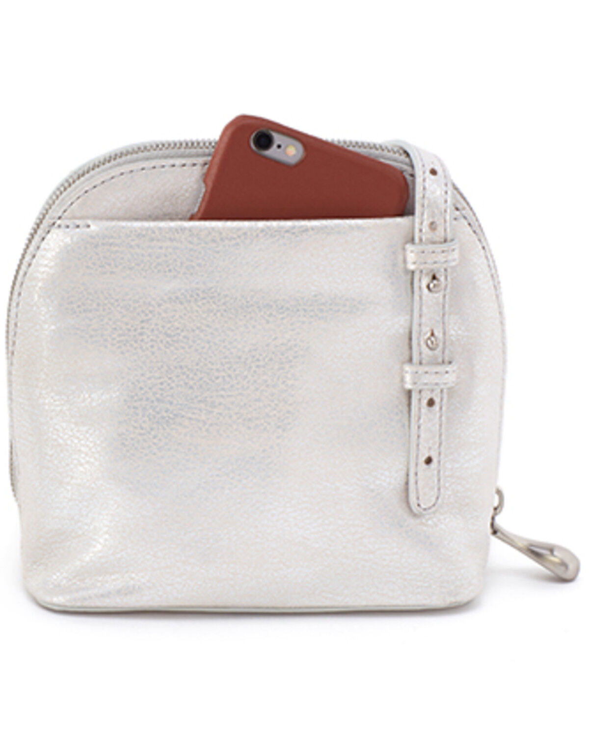 Image #2 - Hobo Women's Small Nash Crossbody Bag, Silver, hi-res