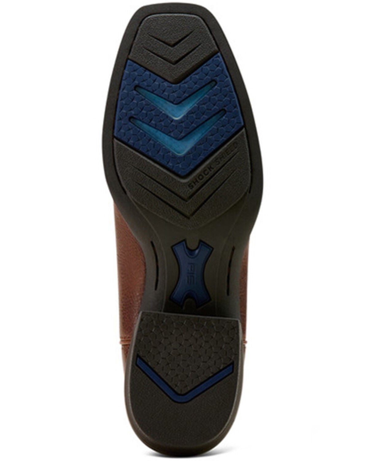 Image #5 - Ariat Men's Hustler Tall Western Boots - Square Toe, Brown, hi-res