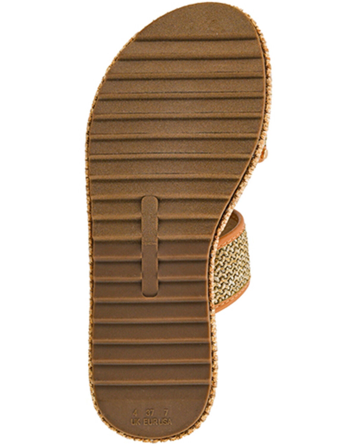 Image #5 - Corkys Women's Walk of Shame Platform Sandals, Tan, hi-res