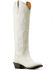 Image #1 - Ariat Women's Belle StretchFit Tall Western Boots - Round Toe , White, hi-res