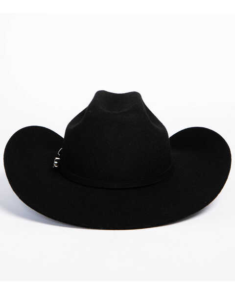 Image #3 - Cody James Boys' 3X Wool Buckle Hat, Black, hi-res