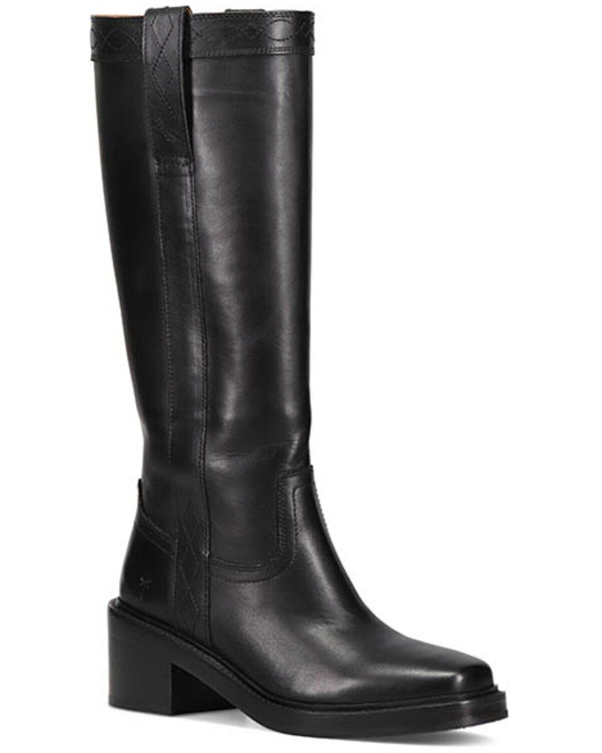 Frye Women's Kate Pull-On Tall Boots - Square Toe, Black, hi-res