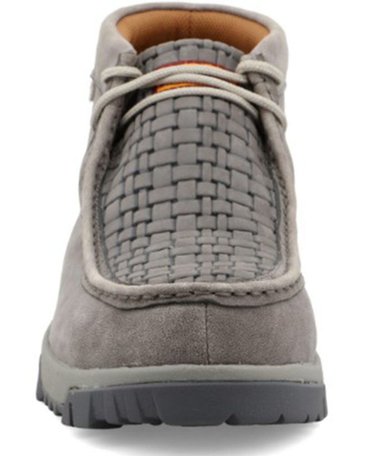 Image #4 - Twisted X Men's Work Chukka Driving Mocs - Nano Composite Toe, Grey, hi-res