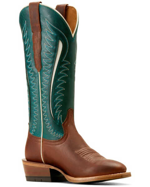 Image #1 - Ariat Women's Futurity Limited Western Boots - Square Toe , Brown, hi-res