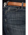 Image #2 - Ariat Women's Perfect Rise Madison Stretch Straight Jeans - Plus, Dark Wash, hi-res