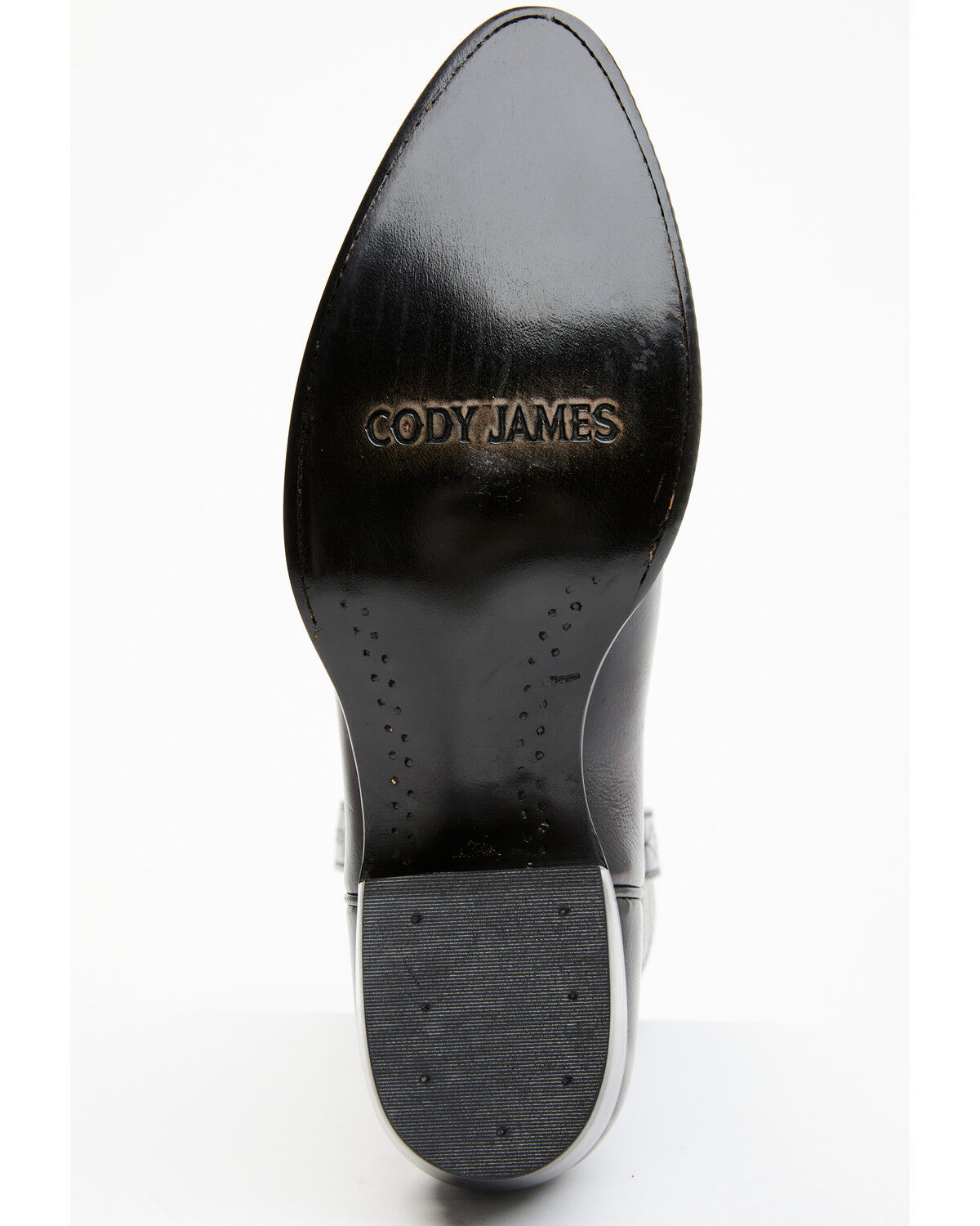 Image #7 - Cody James Men's Roland Western Boots - Round Toe, Black Cherry, hi-res