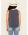 Image #4 - Rock & Roll Denim Girls' Bandana Print Tank, Blue, hi-res