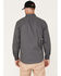 Wrangler Riggs Workwear Men's Long Sleeve Button-Down Work Shirt, Charcoal, hi-res
