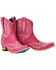 Image #1 - Lane Women's Lexington Western Booties - Snip Toe, Hot Pink, hi-res