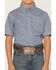 Image #3 - Wrangler Boys' Paisley Print Short Sleeve Button-Down Western Shirt, Blue, hi-res
