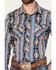 Image #3 - Rock & Roll Denim Men's Southwestern Print Long Sleeve Stretch Western Snap Shirt, Multi, hi-res