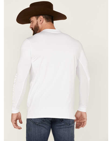 Image #4 - Kimes Ranch Men's K1 Long Sleeve Tech T-Shirt, White, hi-res