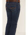 Image #4 - Shyanne Little Girls' Harrah Dark Wash Bootcut Jeans, Dark Wash, hi-res