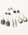 Image #1 - Shyanne Women's Luna Bella Earring Set - 6 Piece, Silver, hi-res