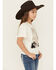 Image #2 - Shyanne Girls' Real Felt Scenic Short Sleeve Graphic Tee, Cream, hi-res
