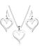 Image #2 - Montana Silversmiths Women's Divine Affection Jewelry Set - 2 Piece, Silver, hi-res