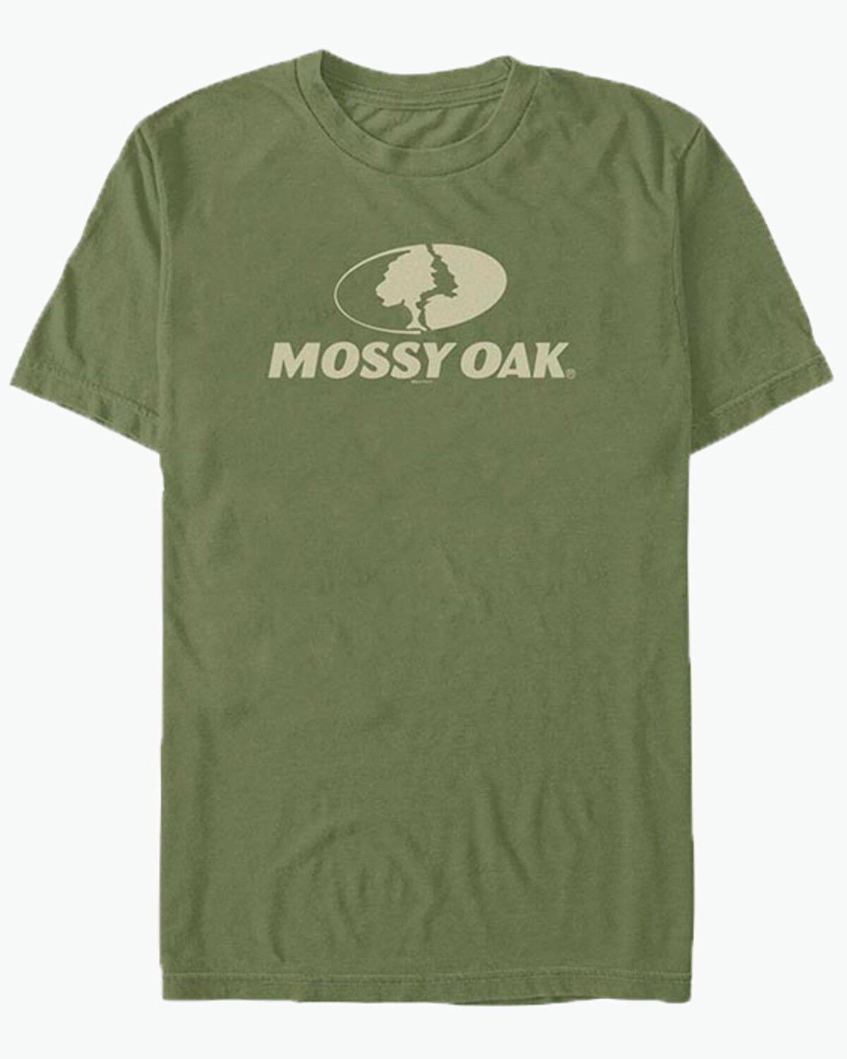 Mossy Oak Men's Classic Logo Short Sleeve Graphic T-Shirt, Olive, hi-res