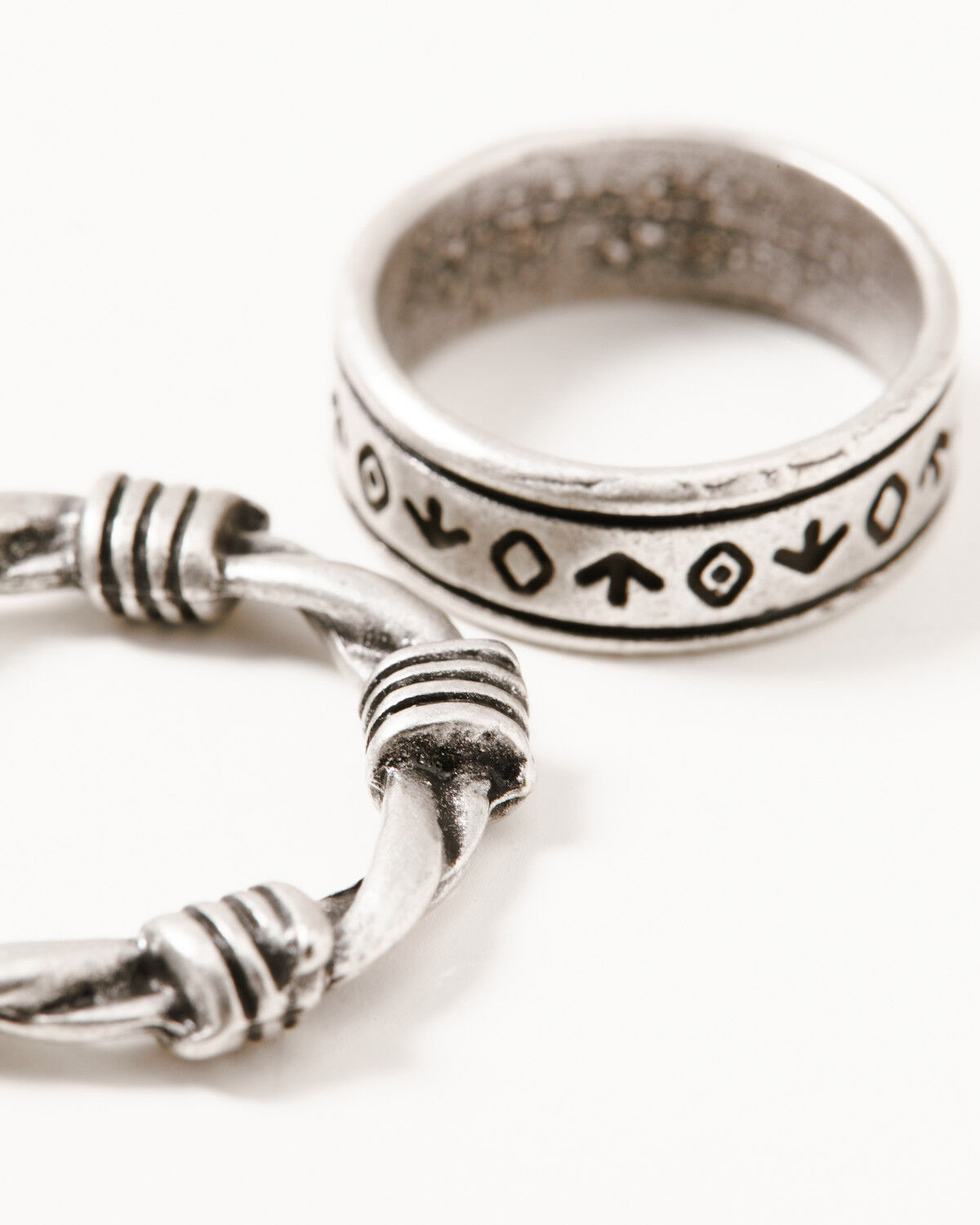 Image #2 - Idyllwind Women's Hydesale Ring Set - 3 Piece, Turquoise, hi-res