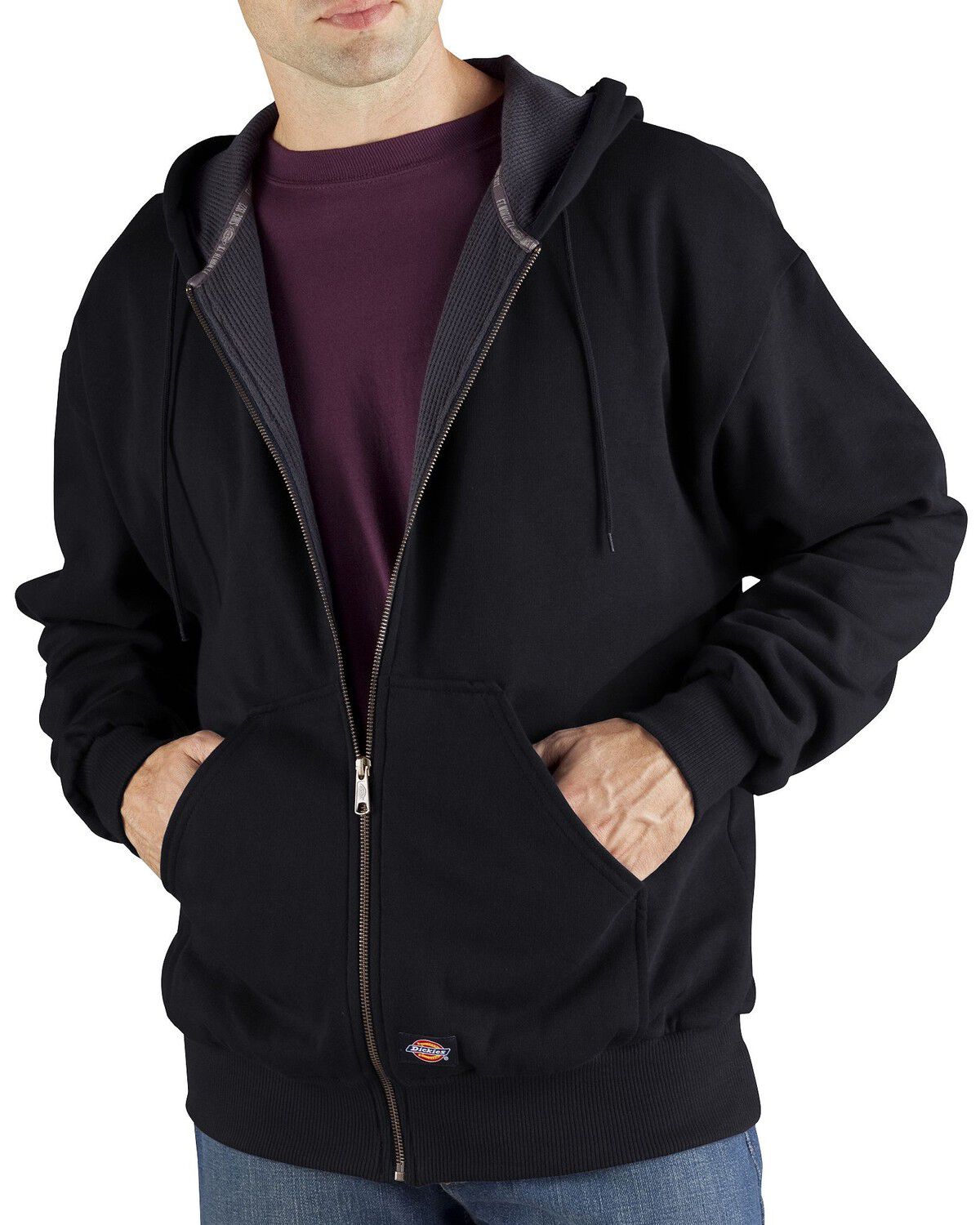 dickies fleece pullover hoodie
