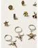 Image #2 - Idyllwind Women's Juniper Earring Set - 10 Piece , Silver, hi-res