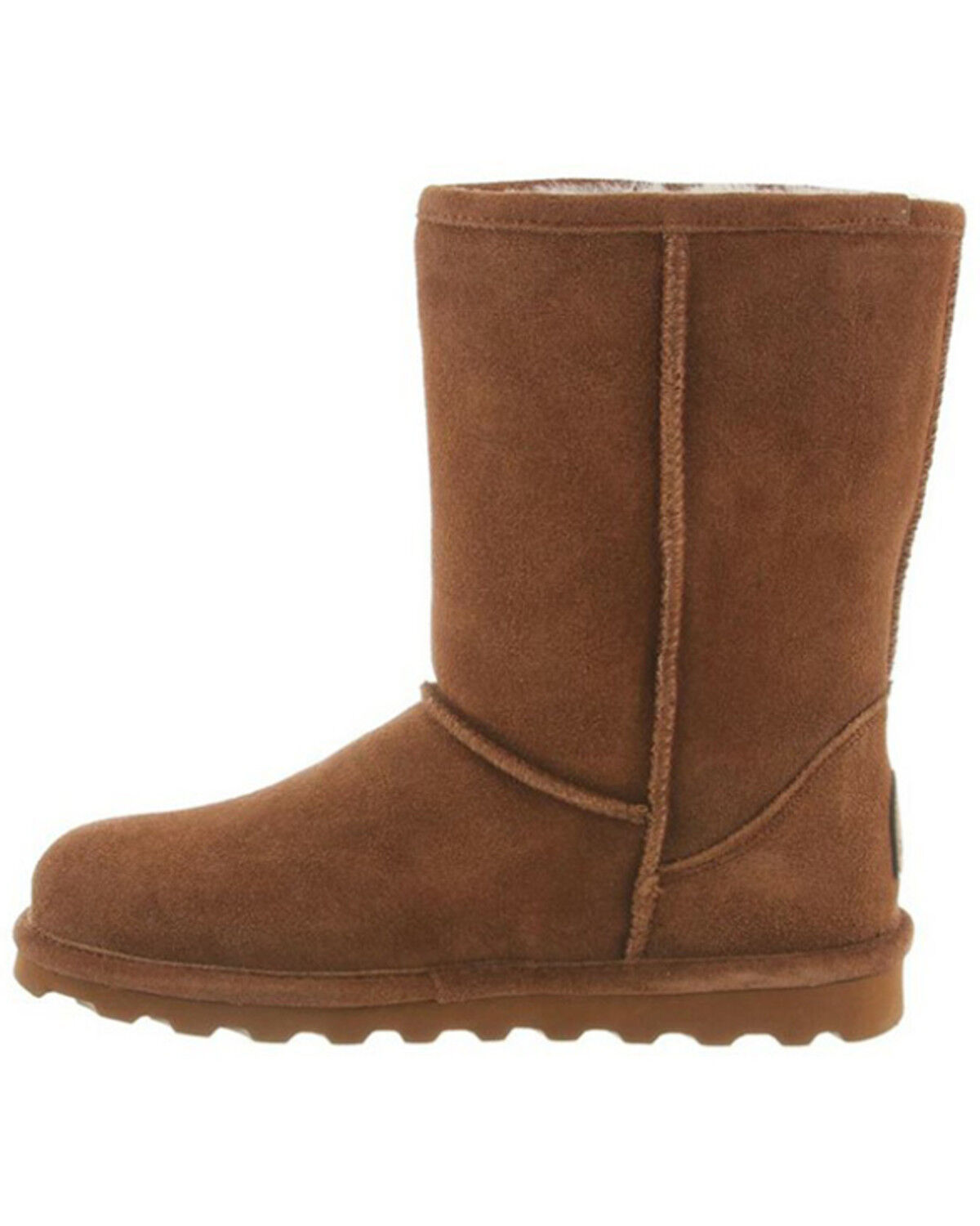 Image #3 - Bearpaw Women's Elle Short Boots - Round Toe, Brown, hi-res