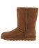Image #3 - Bearpaw Women's Elle Short Boots - Round Toe, Brown, hi-res