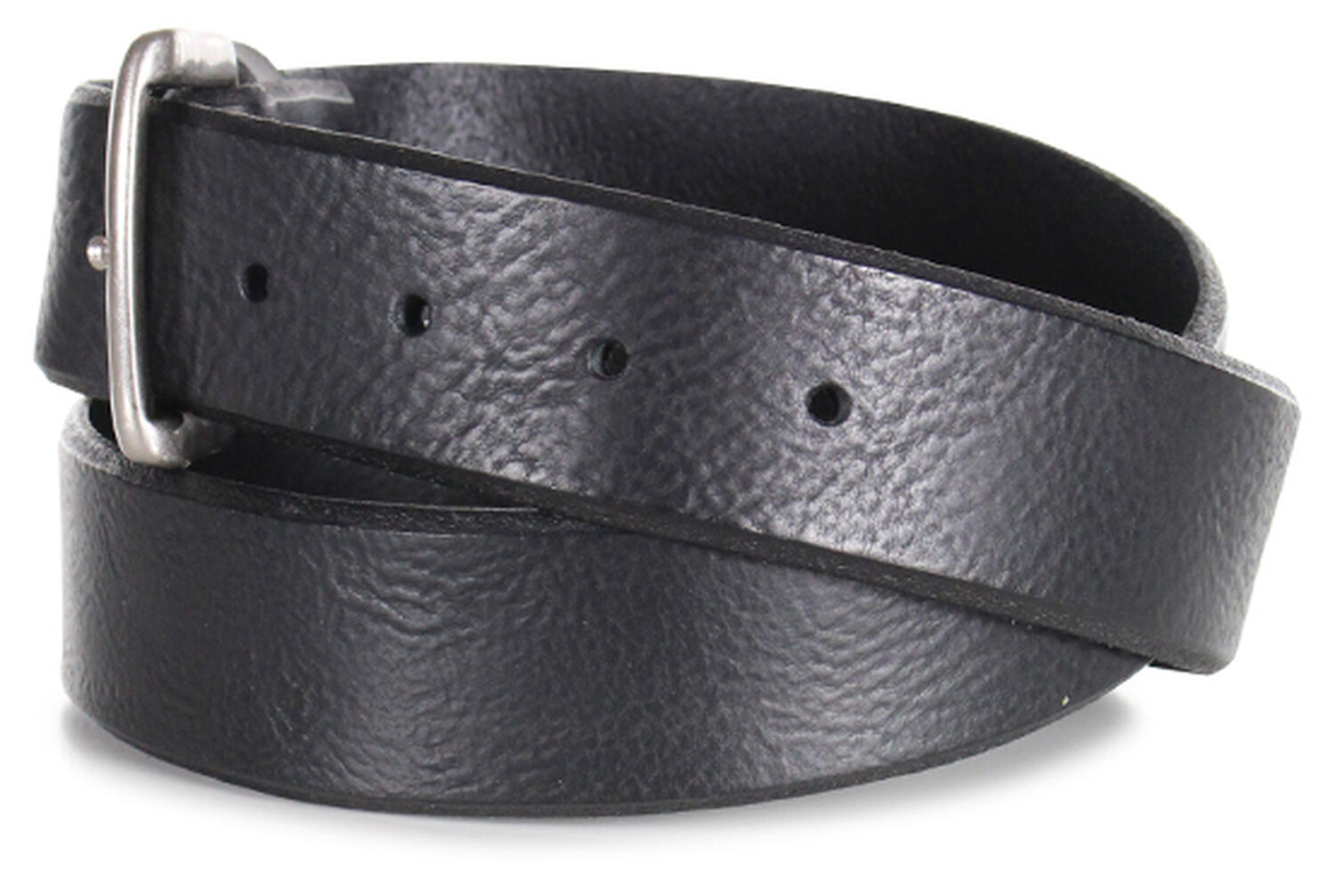 Image #2 - American Worker Men's Distressed Leather Belt, , hi-res