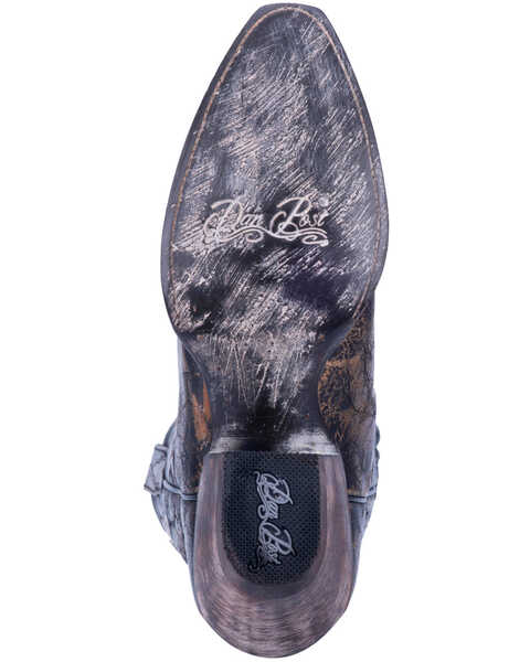 Image #7 - Dan Post Women's Las Vegas Western Boots - Snip Toe, Chocolate, hi-res